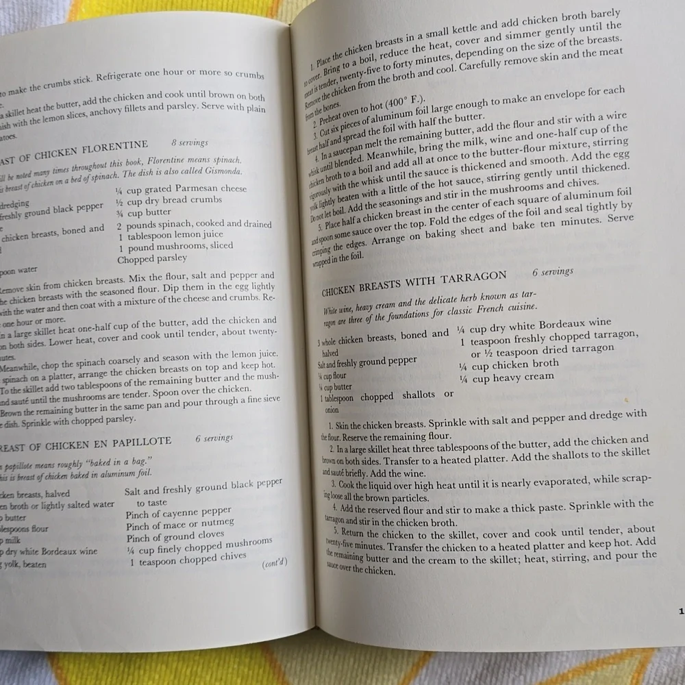✨️HP✨️Vintage  New York Times Cookbook Author Craig Claiborne Copyright 1961
